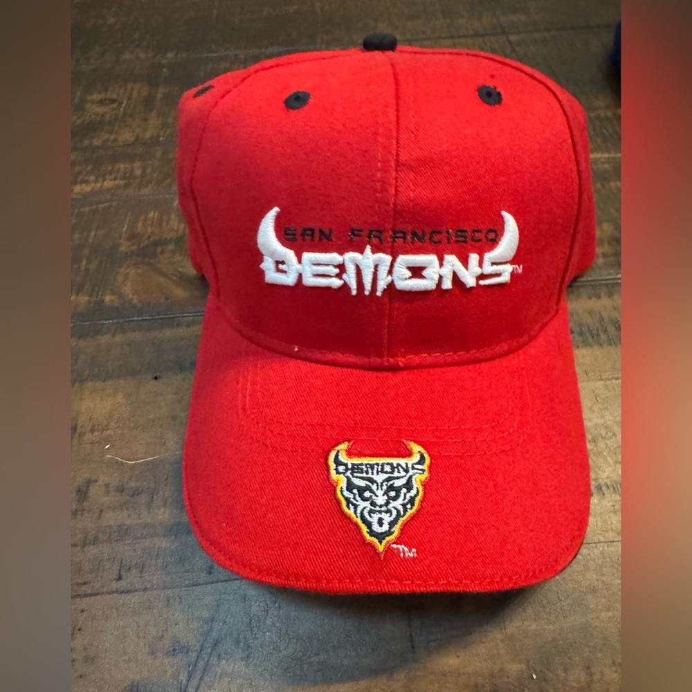 San Francisco Demons Red Cap. NWT XFL